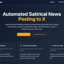 Automated Satirical News Posting to X (Satire Scope) logo