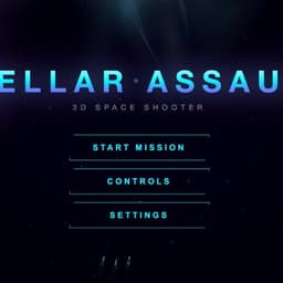 3D Space Shooter Game logo