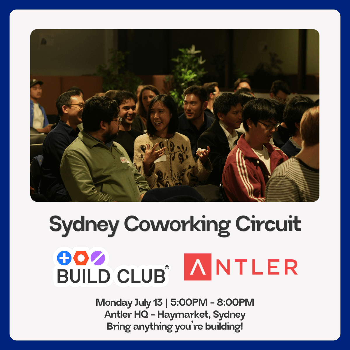 Build Club x Antler - Sydney Coworking Circuit